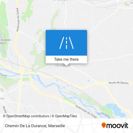 Chemin De La Durance map
