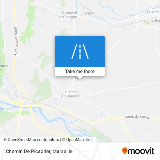 Chemin De Picabrier map