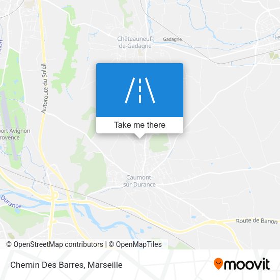 Chemin Des Barres map
