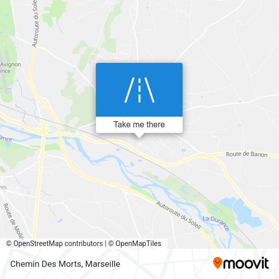 Chemin Des Morts map