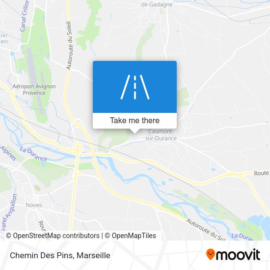 Chemin Des Pins map