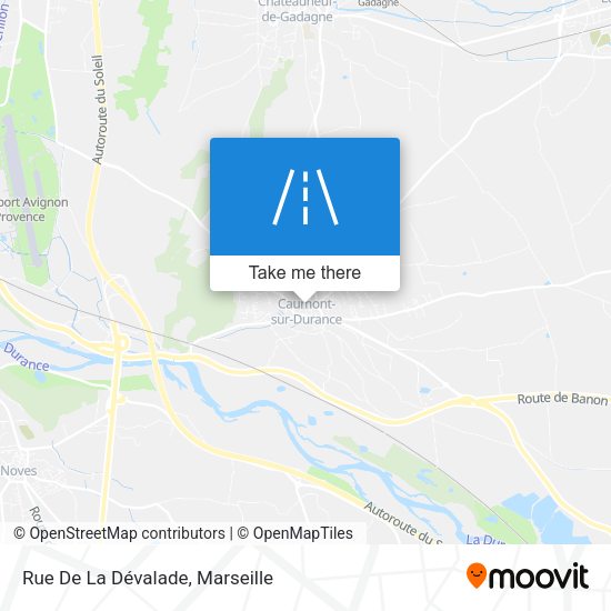 Rue De La Dévalade map