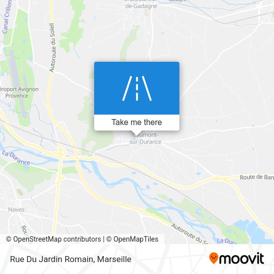 Rue Du Jardin Romain map