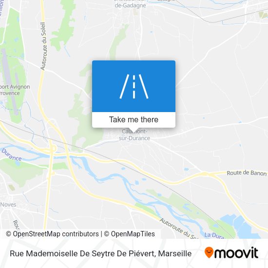 Rue Mademoiselle De Seytre De Piévert map