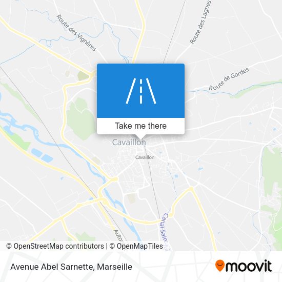 Avenue Abel Sarnette map