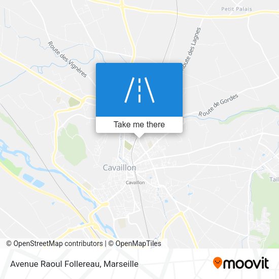 Avenue Raoul Follereau map