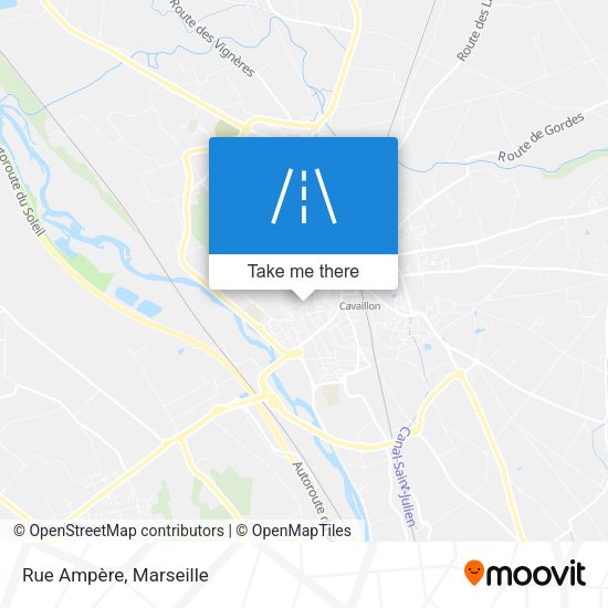Rue Ampère map