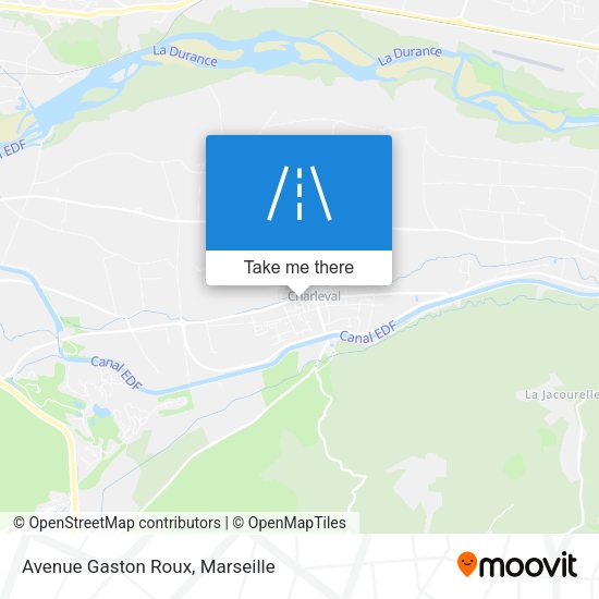 Avenue Gaston Roux map