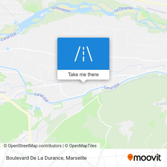 Boulevard De La Durance map