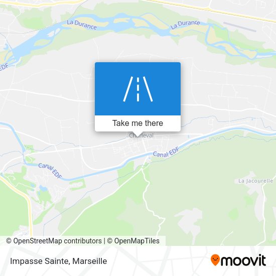 Impasse Sainte map