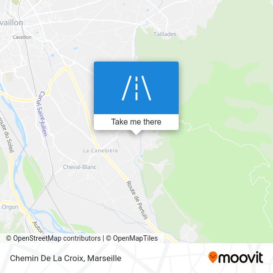 Chemin De La Croix map