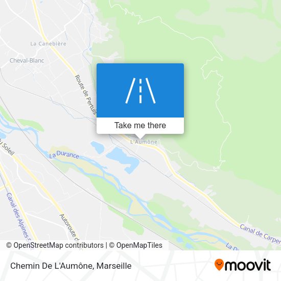 Chemin De L'Aumône map