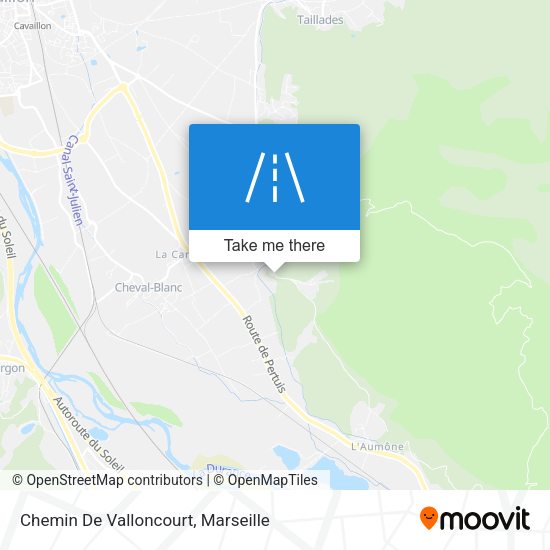 Chemin De Valloncourt map