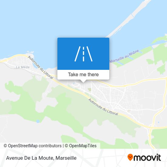 Avenue De La Moute map