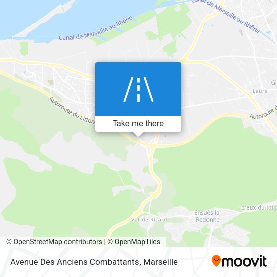 Avenue Des Anciens Combattants map