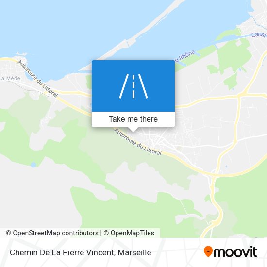 Chemin De La Pierre Vincent map