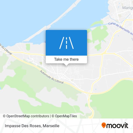 Impasse Des Roses map