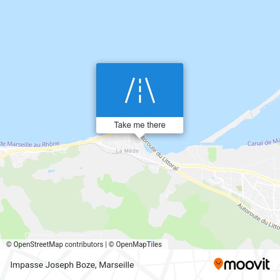 Impasse Joseph Boze map