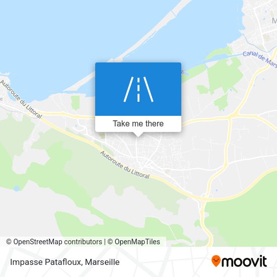 Impasse Patafloux map