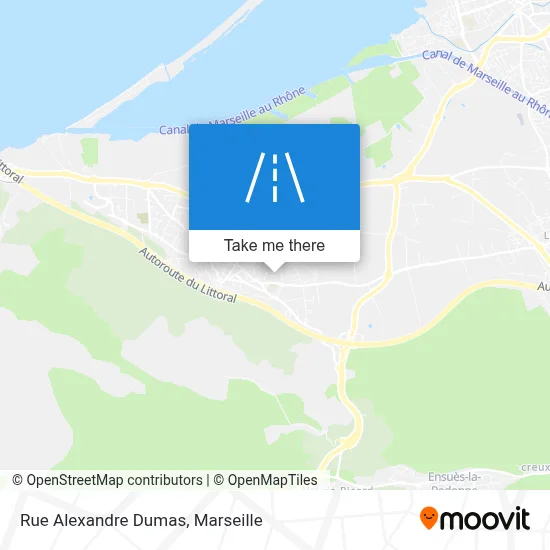 Rue Alexandre Dumas map