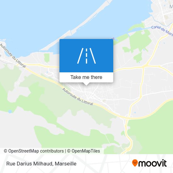 Rue Darius Milhaud map