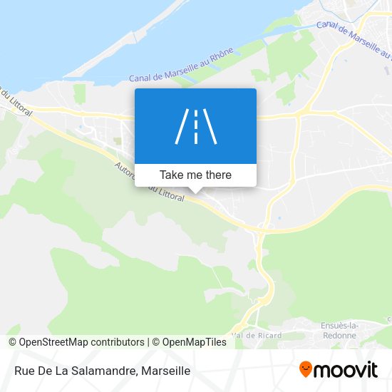 Rue De La Salamandre map