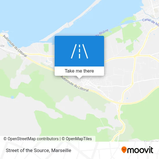 Rue De La Source map