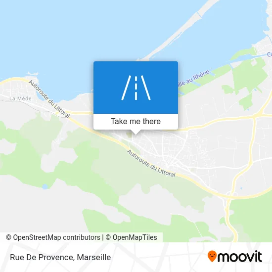Rue De Provence map
