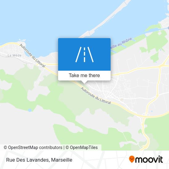 Rue Des Lavandes map