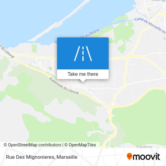Rue Des Mignonieres map