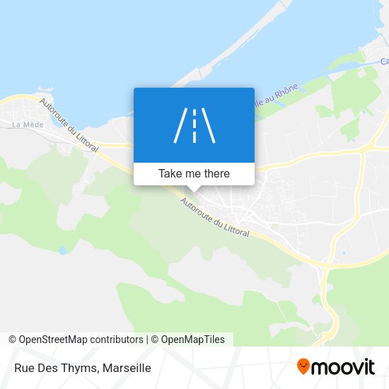 Rue Des Thyms map