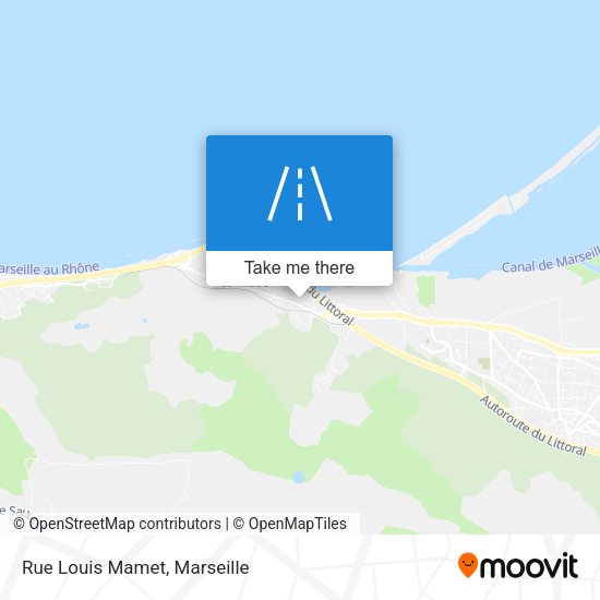 Rue Louis Mamet map