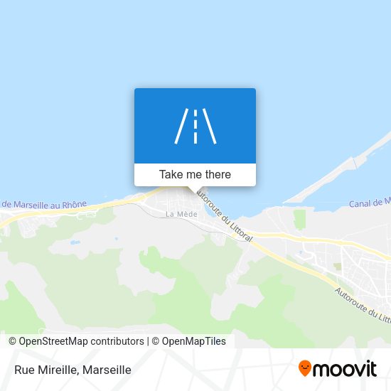 Rue Mireille map