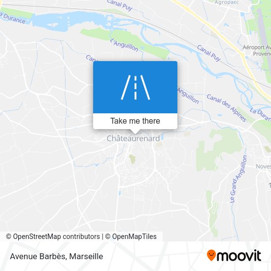 Avenue Barbès map