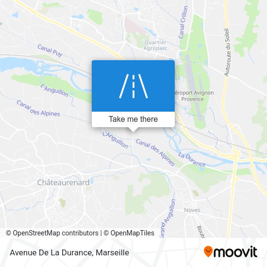 Avenue De La Durance map