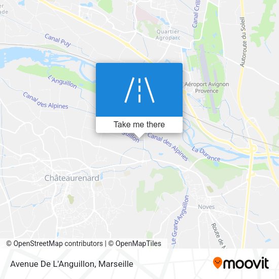 Avenue De L'Anguillon map