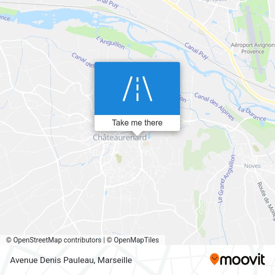 Avenue Denis Pauleau map