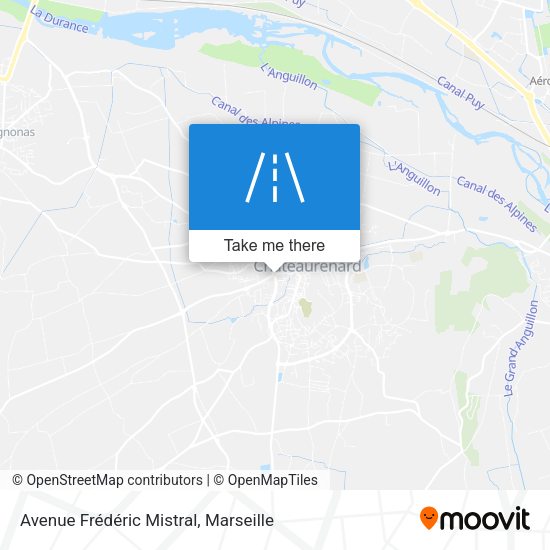 Avenue Frédéric Mistral map