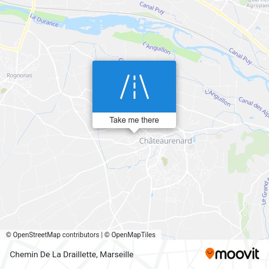 Chemin De La Draillette map