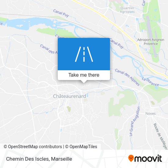 Chemin Des Iscles map