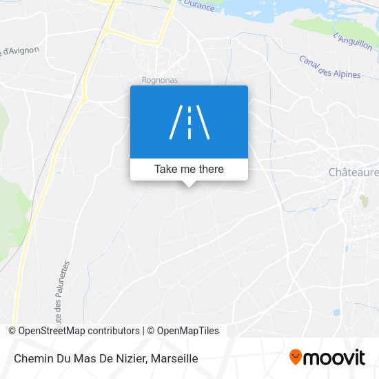 Chemin Du Mas De Nizier map