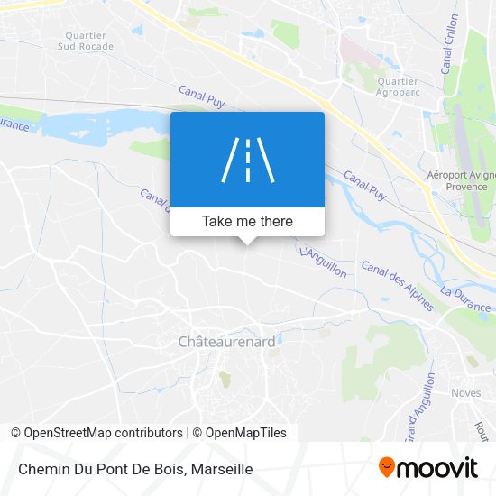 Chemin Du Pont De Bois map