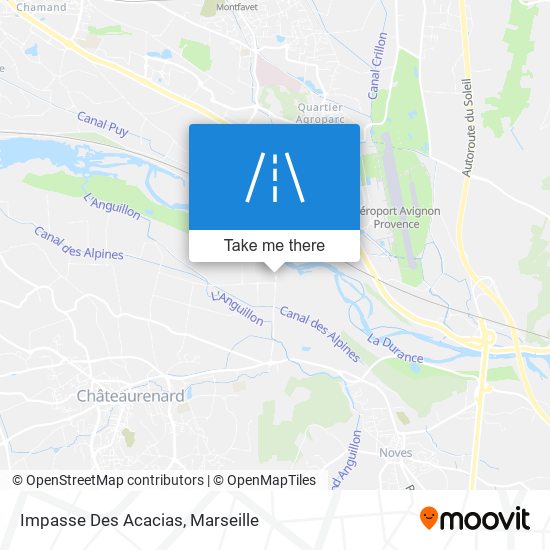 Impasse Des Acacias map