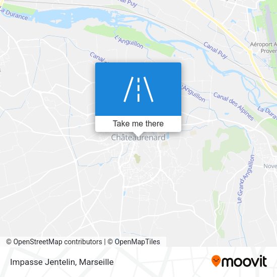 Impasse Jentelin map