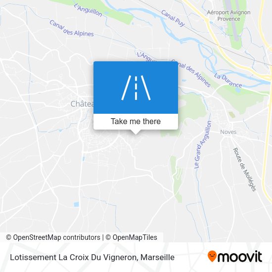 Lotissement La Croix Du Vigneron map
