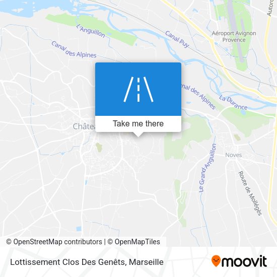 Lottissement Clos Des Genêts map