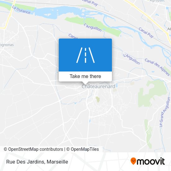 Rue Des Jardins map