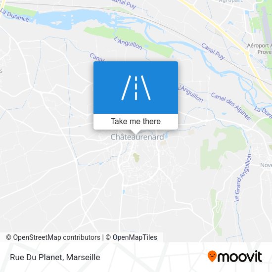 Rue Du Planet map