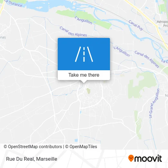 Rue Du Real map