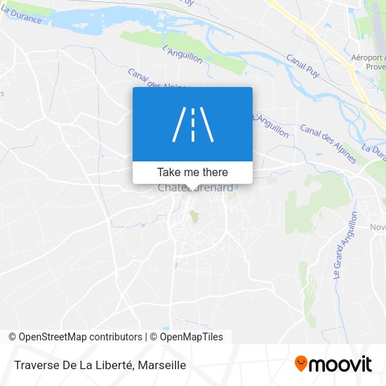 Traverse De La Liberté map